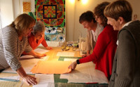 private tuition in Patchwork and Quilting. Dorothy Russell